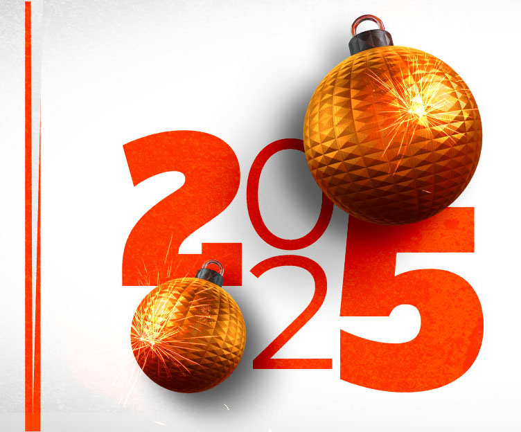 Поздравляем с наступающим Новым 2025 годом!